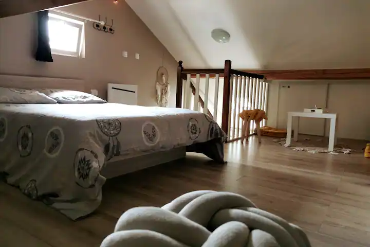 Photo de la chambre en mezzanine